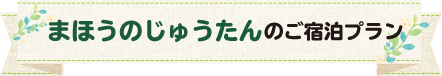 まほうのじゅうたんのご宿泊プラン